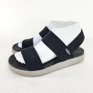 KEEN Women's Elle Back Strap Sandals US 8W Outdoor platform Sandals Shoes.